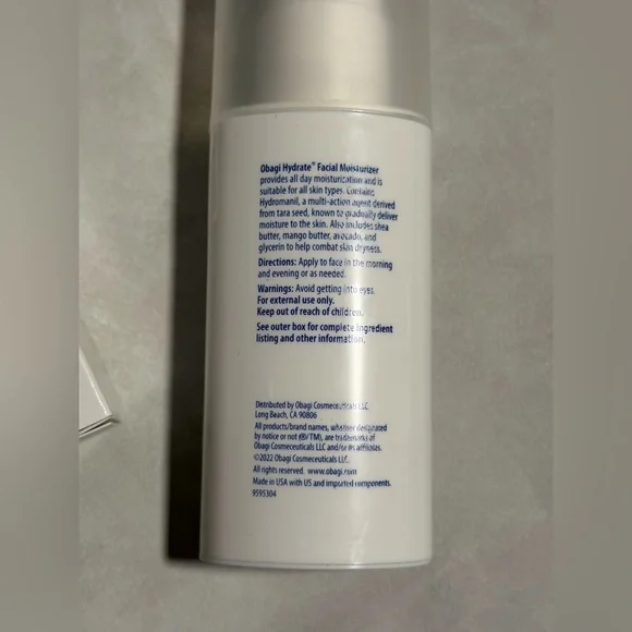 Obagi Hydrate Facial Moisturizer 1.7oz - Picture 5 of 8